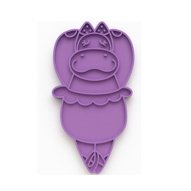 Hippopotamus with a tutu