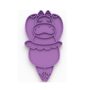 Hippopotamus with a tutu