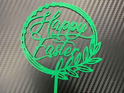 easter cake topper