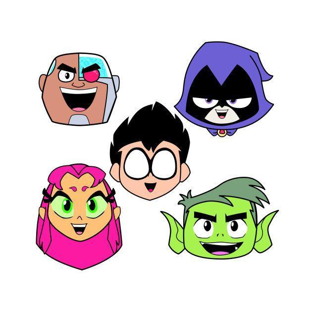 TEEN TITANS CUTTER AND STAMP PACK