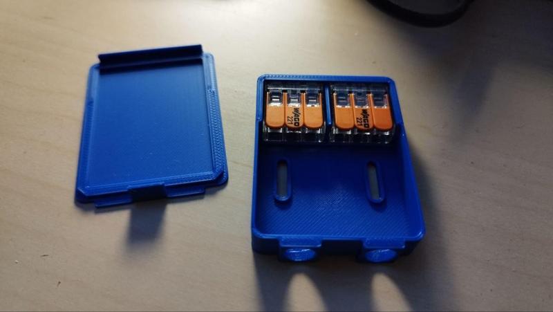 WAGO 221 2x3 thin junctionbox