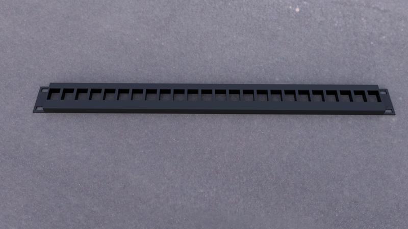 24 Port Keystone Panel 1U