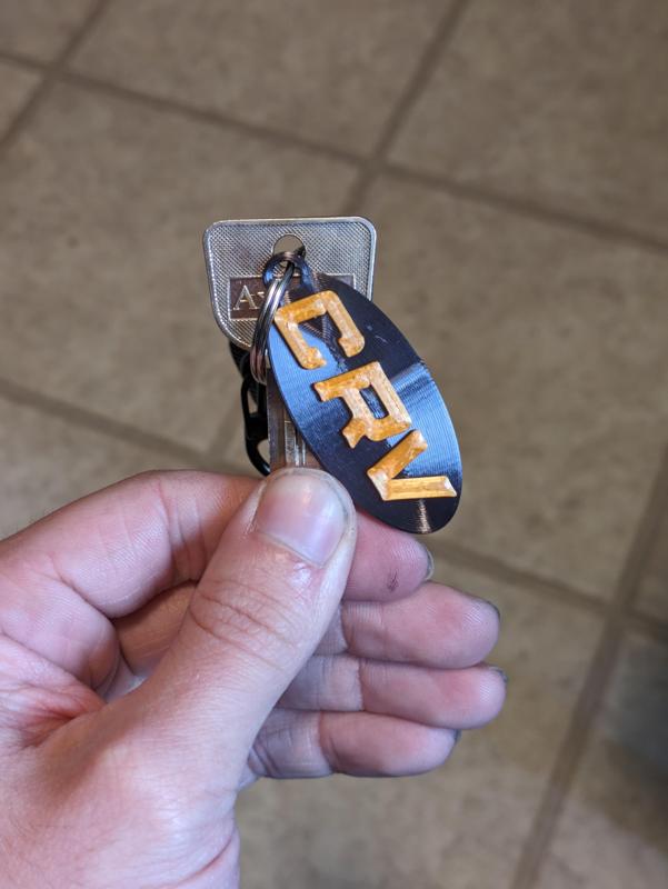 CRV Keychain (multi color combatible)