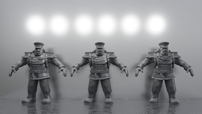 Russian Dress Uniform Space Ogres