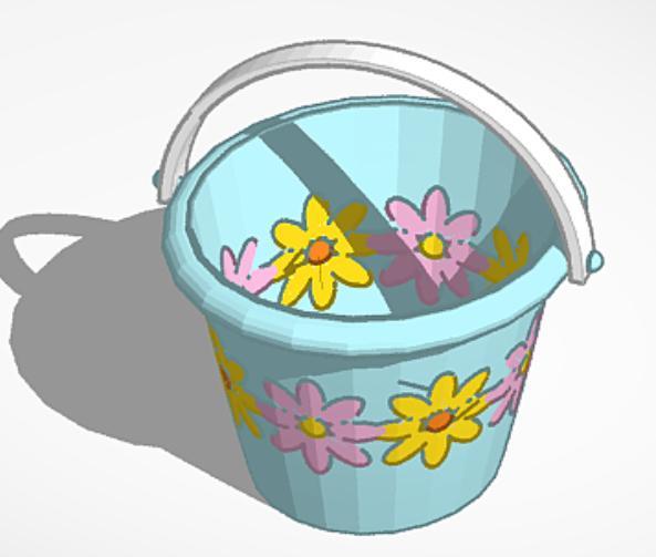 swimming pool toy bucket