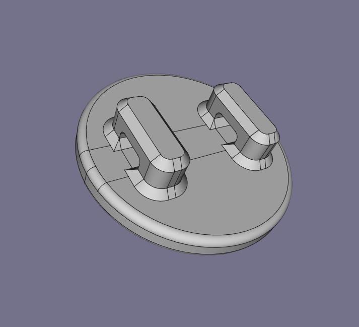 Zip Tie Holder for Ikea Halvklart LED