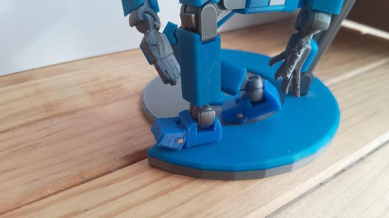 Lucky 13 simple articulated foot