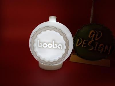 Booba CHRISTMAS ORNAMENT TEALIGHT WITH TWIST LOCK CAP