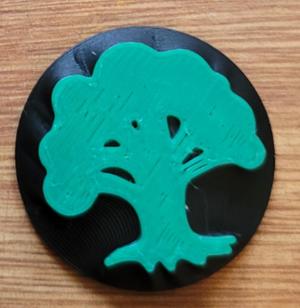 MGT Fridge Magnet Green Mana