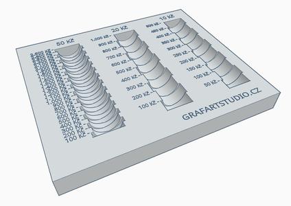 Počítač korun | Coin counter