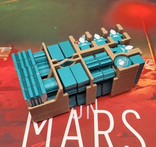 On Mars: Player Token Storage Caddy