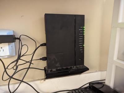 Fiber Modem Shelf