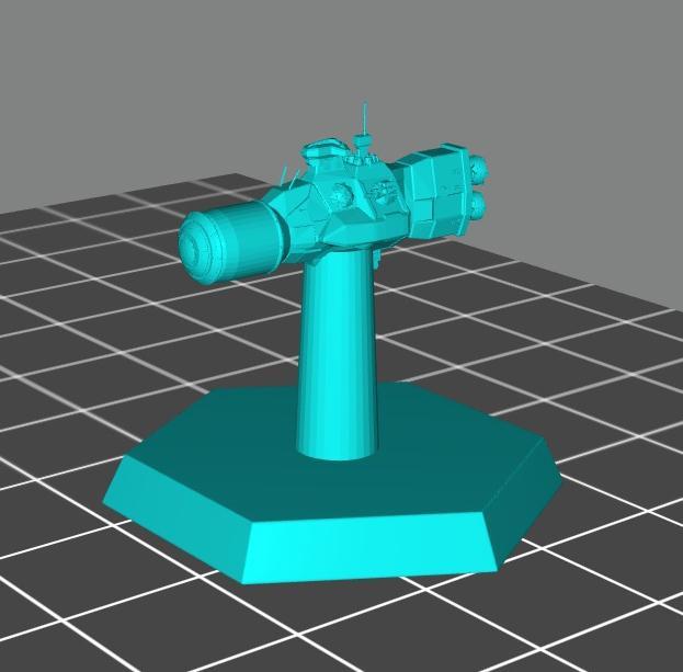 U.S.S.C BORA Class E.W frigate