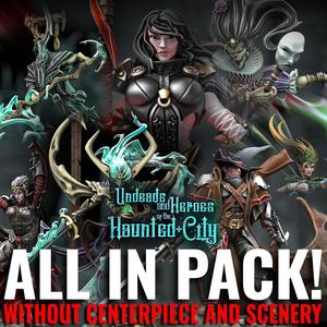 Undeads and Heroes of the Haunted City All in Pack (without scenery/Centerpiece)