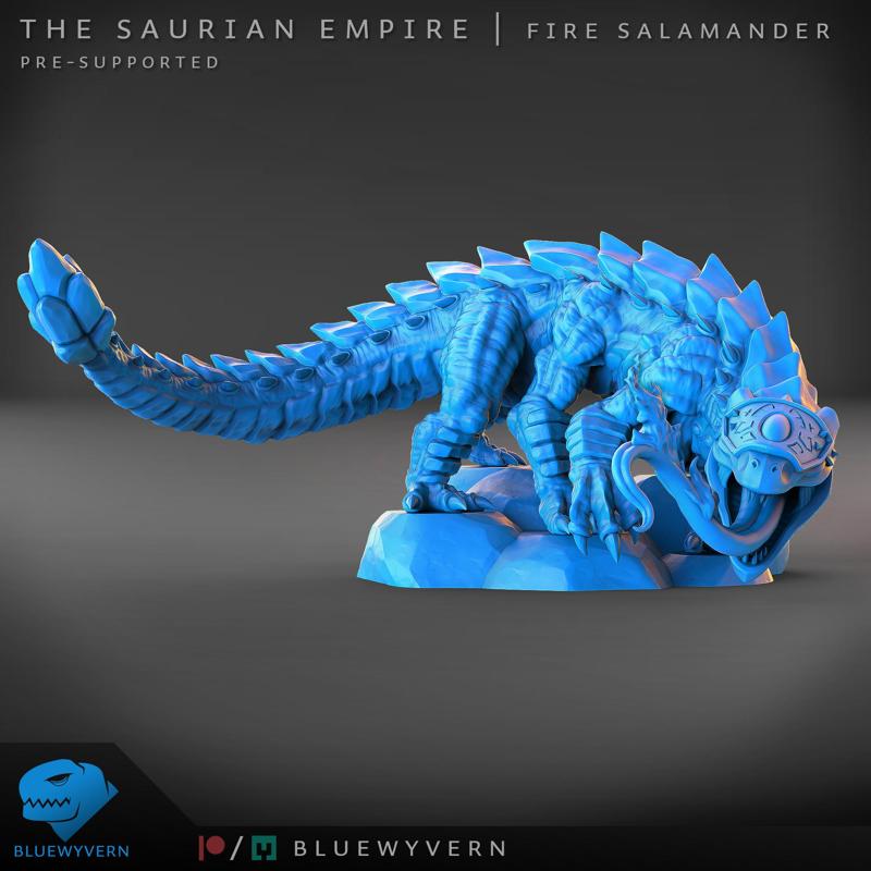 The Saurian Empire - Fire Salamander (Early Access Mini)