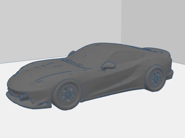 Model Ferrari 812 Superfast