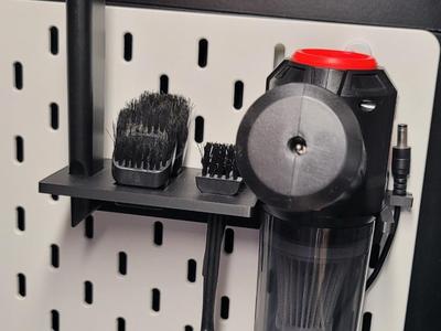 Handheld Vacuum Cleaner Holder for IKEA Skadis Panels