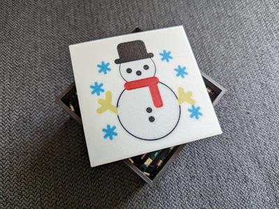 Hot-Swap LightBox - Snowman Faceplate