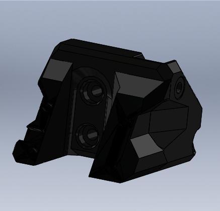 Tictac Y Axis voron 0.2 display mount