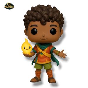 Milio Chibi Figure League of Legends 3D Model