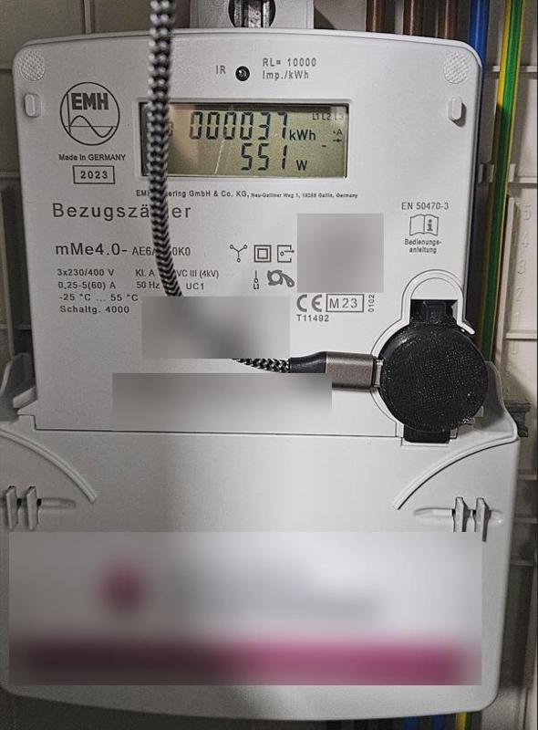 Power Meter mMe4 SML Adapter for bitShake SmartMeterReader