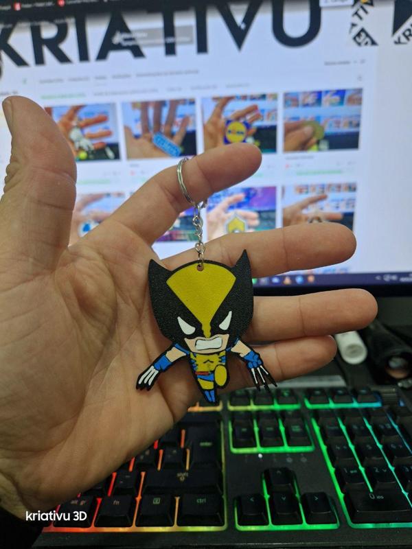 keychain wolverine