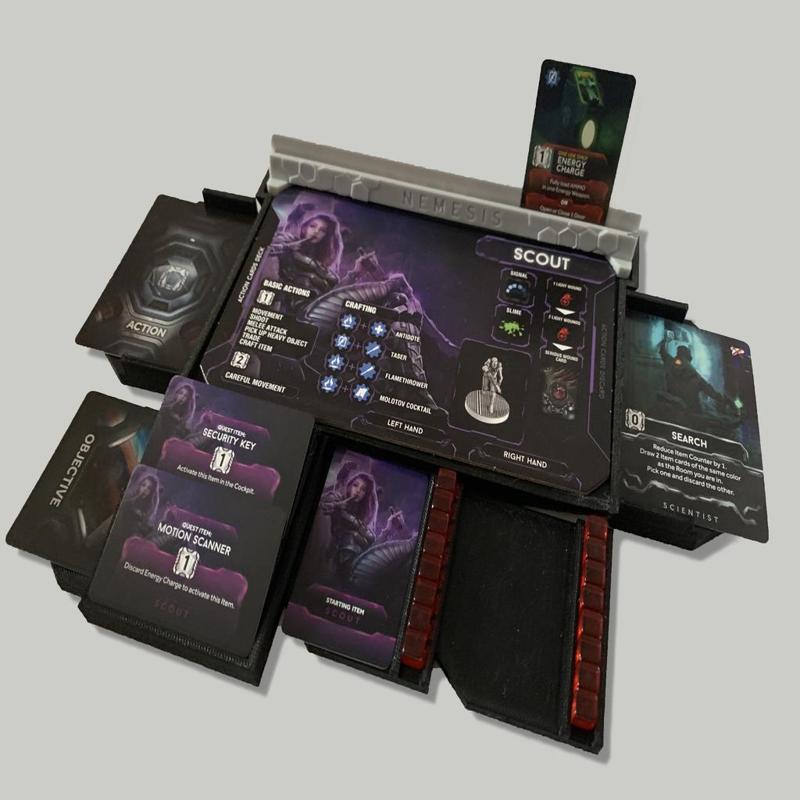Nemesis- Character card holder