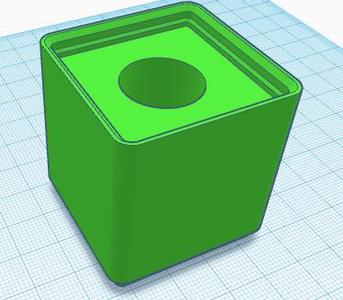 Gridfinity Cosmic lube holder 5ml