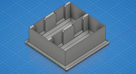 gridfinity makita battery storage 2x2