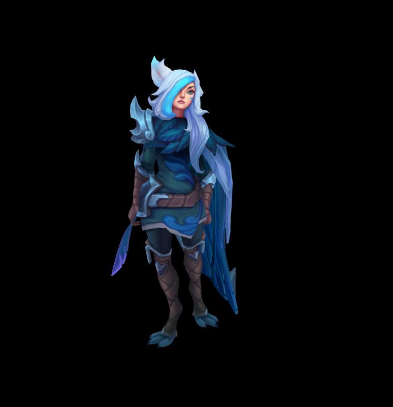 SSG Xayah League of Legends 3D print model