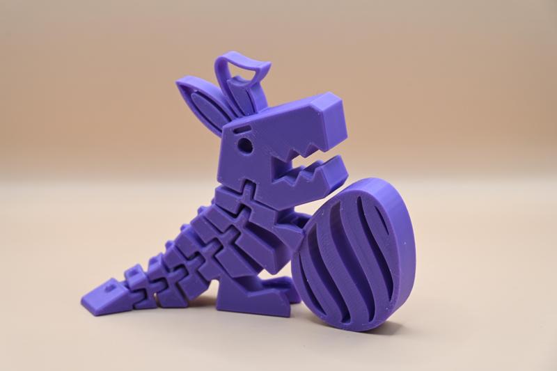 Flexi Dino - Easter Bunny Version