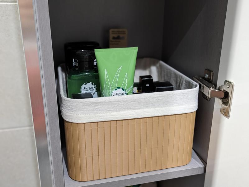 Bathroom Basket Organiser