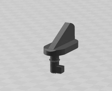 Knebel für Deckel von Frühbeet