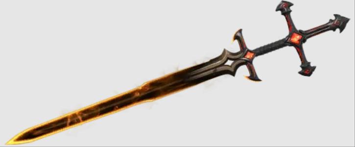 Big Sword as a toothpick