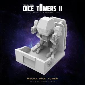 DT17 Mecha Dice Tower :: Possibly Cool Dice Tower 2