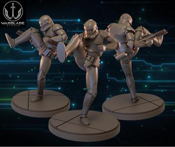 star wars shatterpoint trooper presupported included