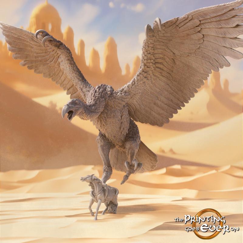 Roc - Huge Monster - Presupported