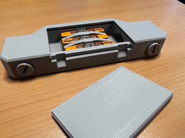 WAGO junction box, Abzweigdose, Klemmkasten, terminal box