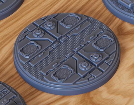 SCI FI Miniature Base 17 - 50mm