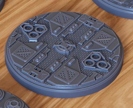 SCI FI Miniature Base 07 - 50mm