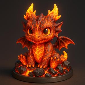 Fire Dragon chibi