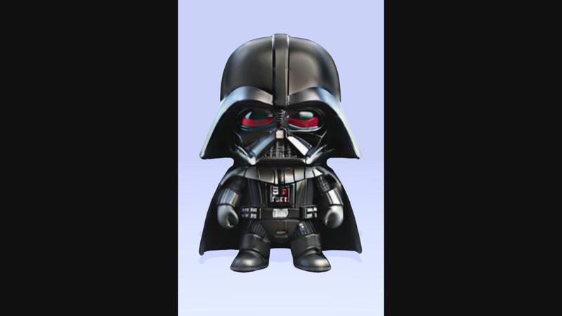 Star Wars - Darth Vader / Action Figure / STL