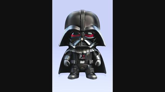 Star Wars - Darth Vader / Action Figure / STL