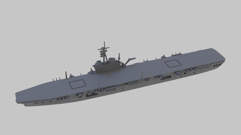 Royal Navy Colossus class Aircraft Carrier