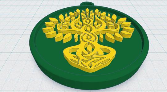 Celtic / Norse - Tree Of Life Pendent 37