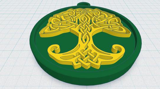 Celtic / Norse - Tree Of Life Pendent 29