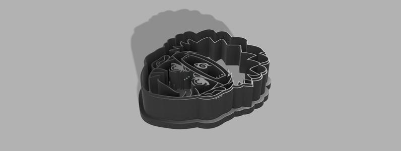 Naruto head cookie cutter