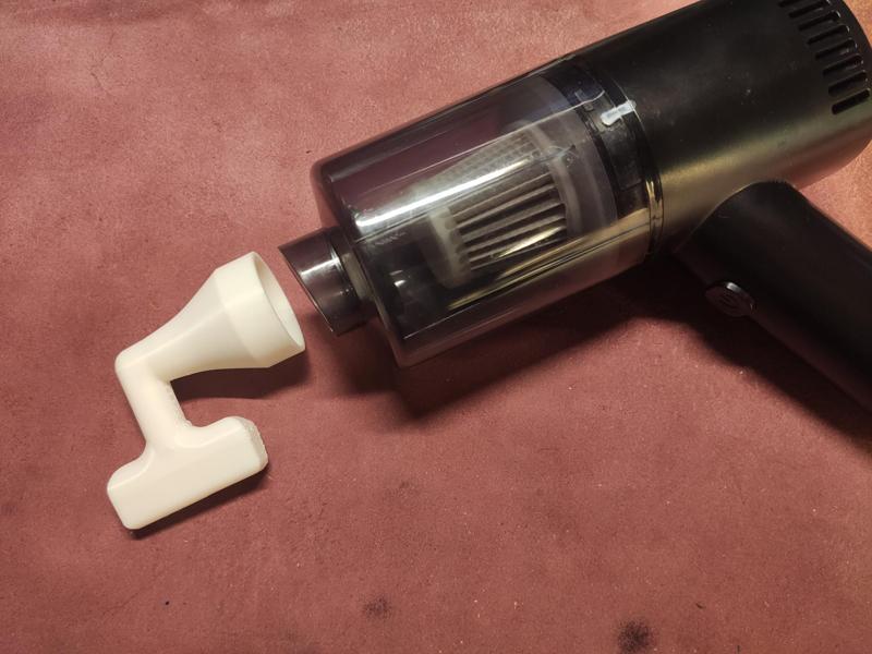 mini vacuum angular attachment head