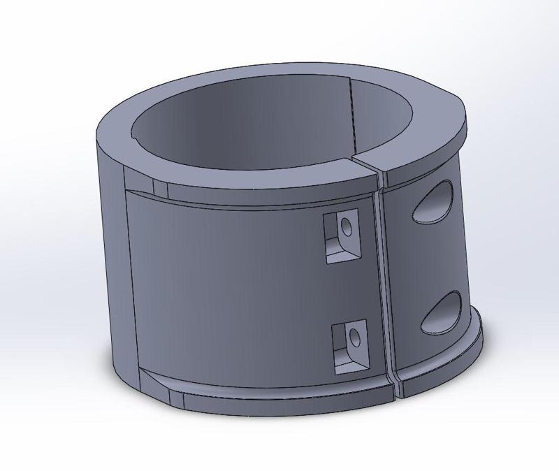 Norco Search XR-S steerer tube protector for handle bar bag 