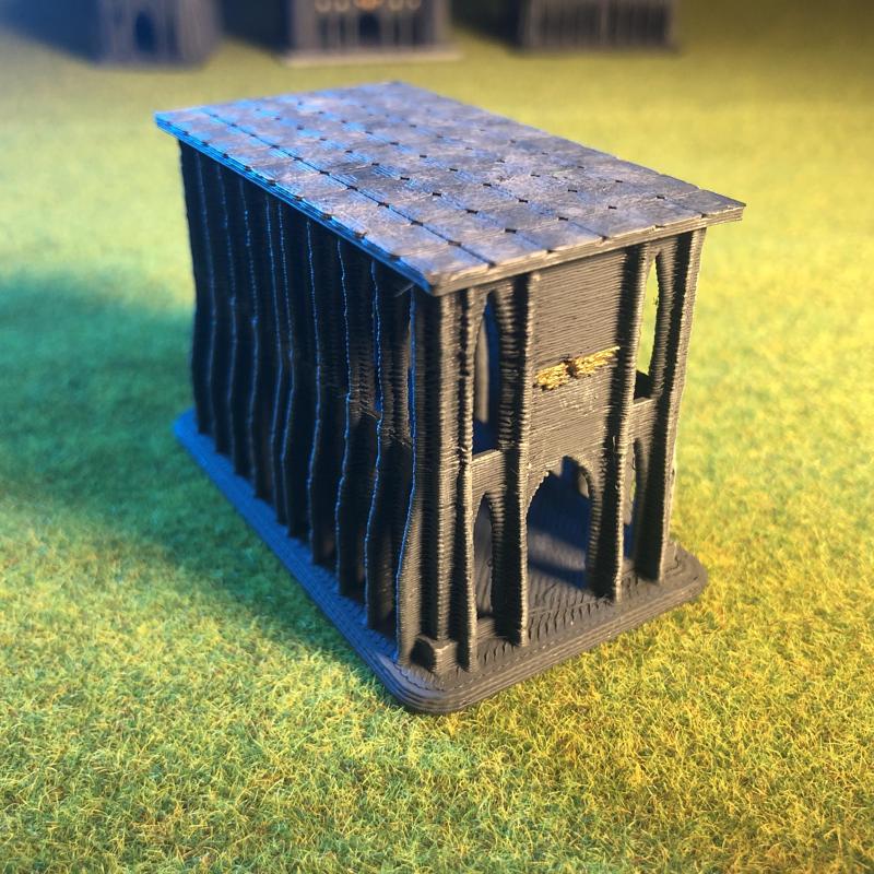 Epic Scale Terrain: Small Imperium Building #3
